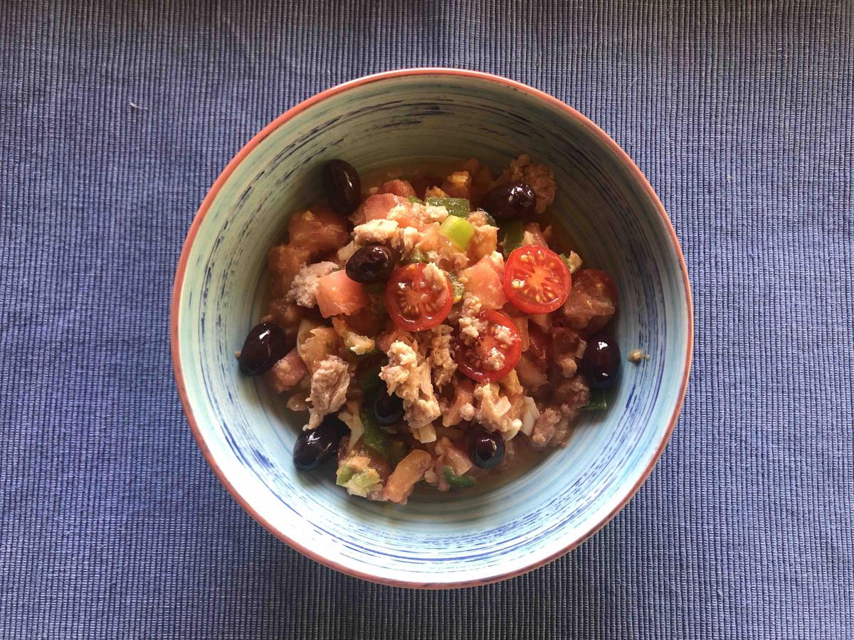 PIPIRRANA DE JAÉN LISTA PARA DISFRUTAR