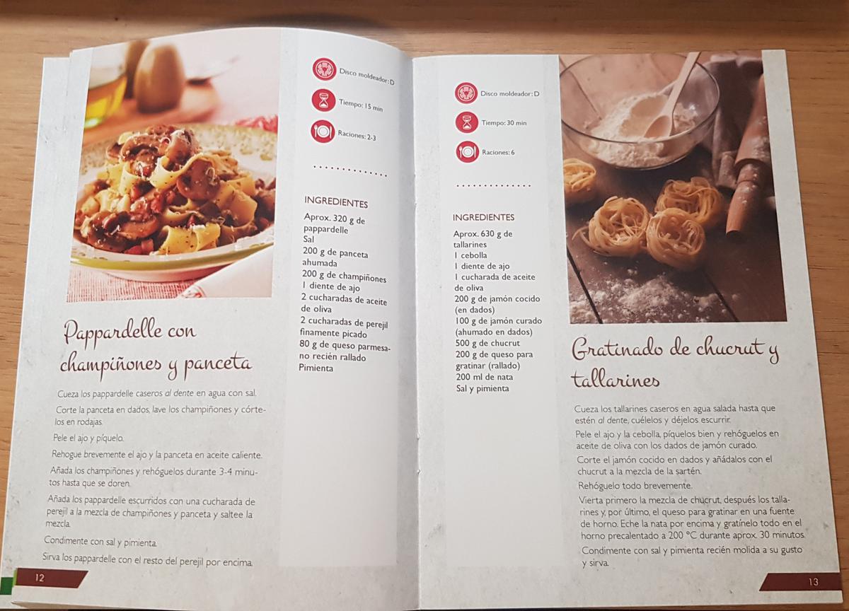 Manual maquina para pasta Silvercrest de Lidl. Patricienta Cook recetas de cocina.