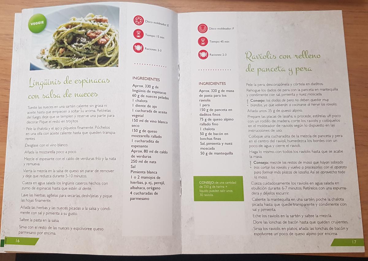 Manual maquina para pasta Silvercrest de Lidl. Patricienta Cook recetas de cocina.