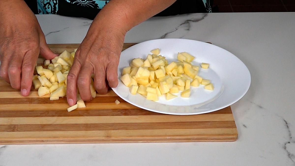 POSTRE FÁCIL CON MANZANA QUE QUERRÁS COMER SIEMPRE - Loli Domínguez - Foto 10