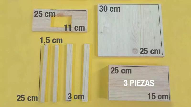 Medidas mesita de noche