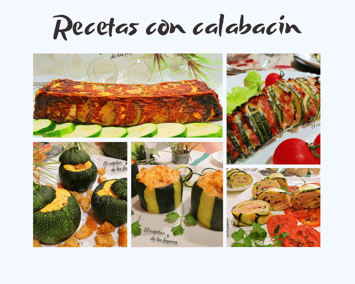 recetas con calabacín