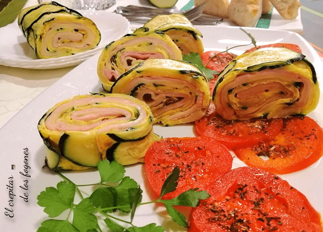 rollo de calabacín