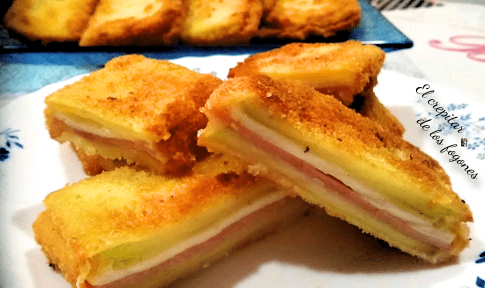 pincho de calabacín