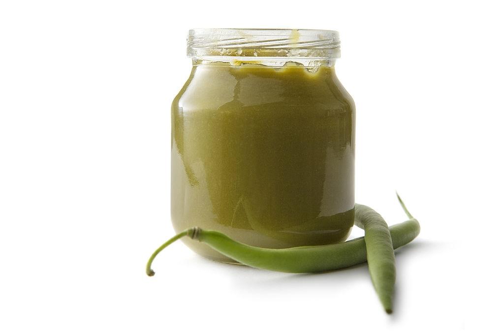 Potito de merluza, judías y arroz