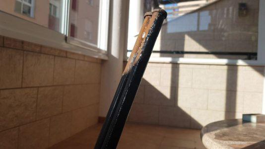 o restaurar una mesa de hierro o forja oxidada. Patricienta Art