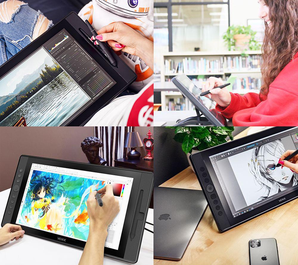 Tabletas gráficas VEIKK VK1560