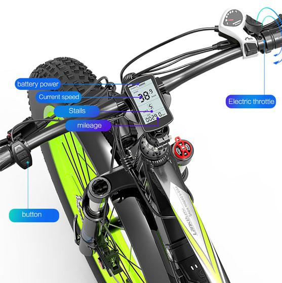 LANKELEISI XC4000 - Manubrio