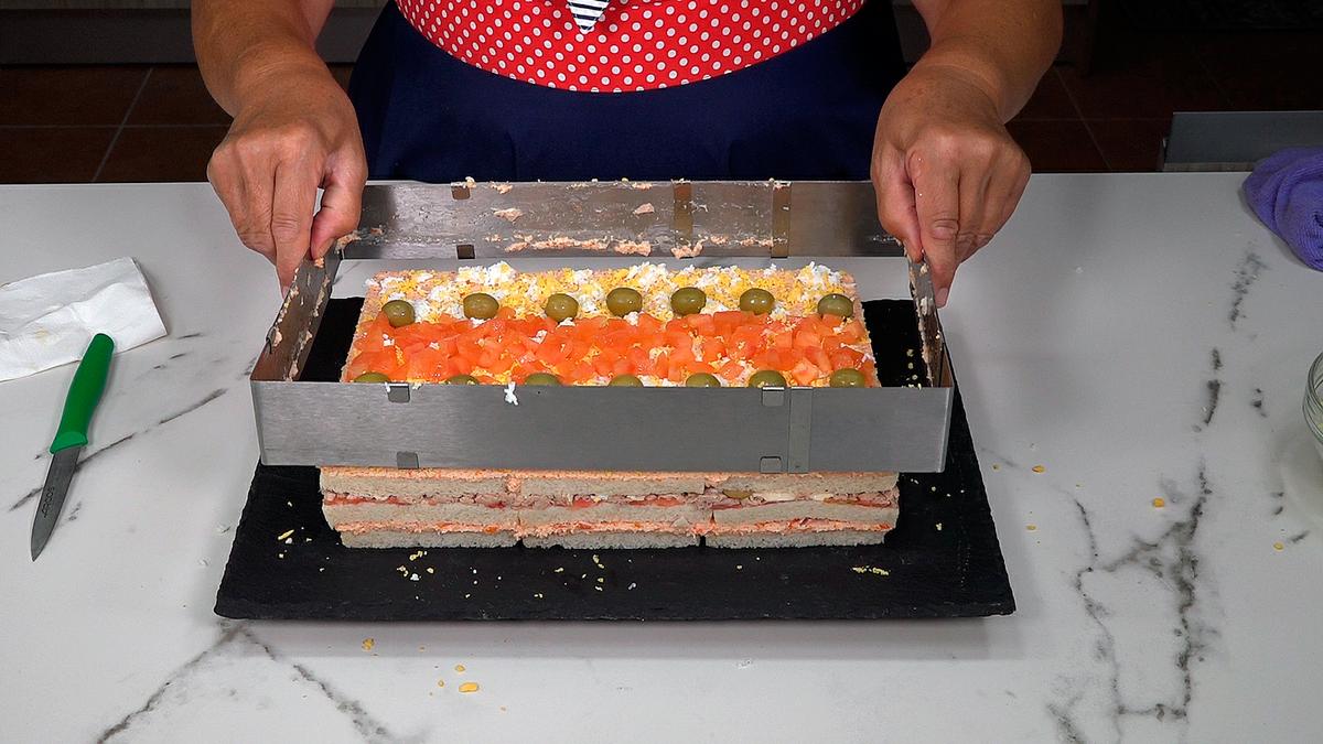 PASTEL FRIO DE VERANO O SANDWICHÓN FÁCIL Y RÁPIDO - Loli Domínguez - Foto 15