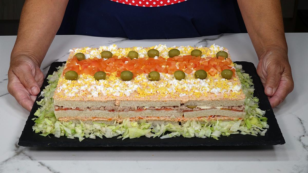 PASTEL FRIO DE VERANO O SANDWICHÓN FÁCIL Y RÁPIDO - Loli Domínguez - Foto 17