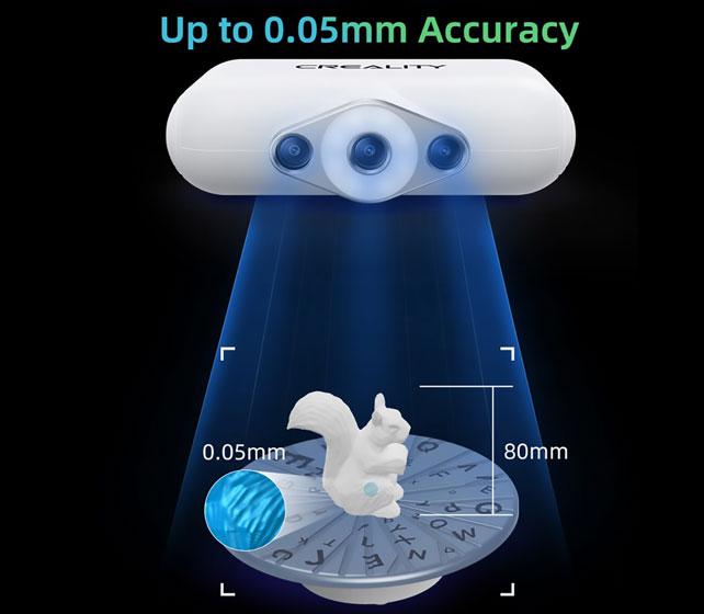 Funciones y características del Creality CR-Scan Lizard
