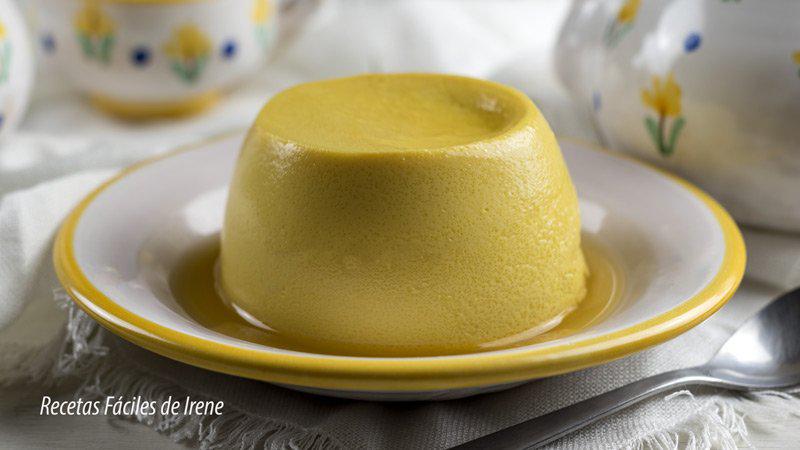 como hacer flan de huevo al microondas en sólo 12 minutos
