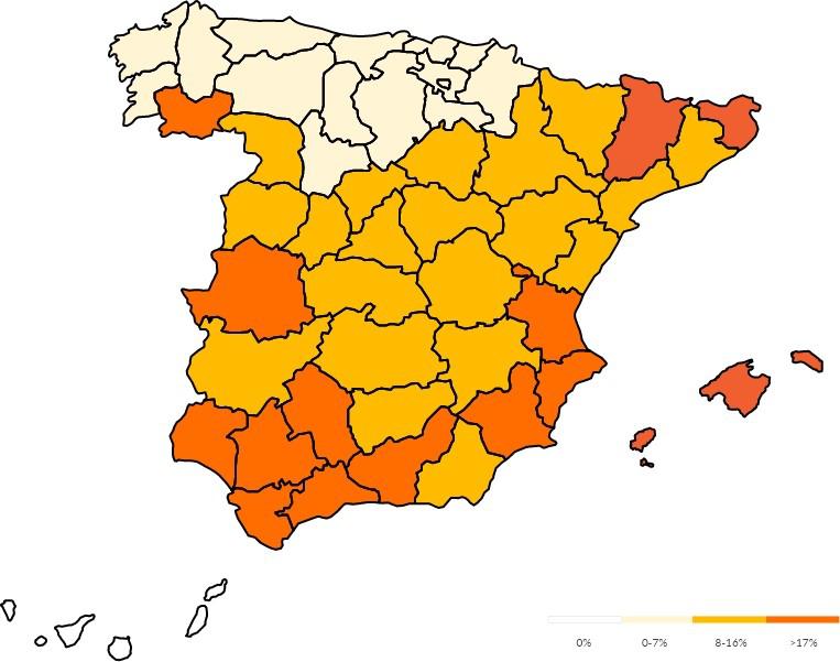 temperaturas españa