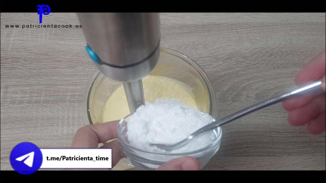 Helado de Mango con heladera eléctrica Silvercrest de Lidl. Patricienta Cook recetas