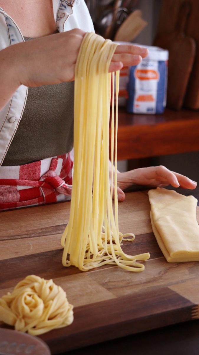 fideos caseros pasta fresca masa