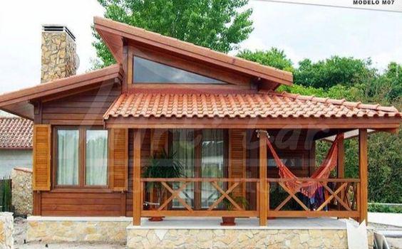 Casas de campo estilo cabaña