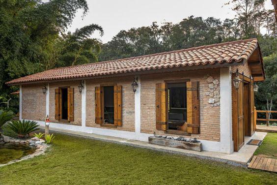 Casas de campo modernas estilo cabaña