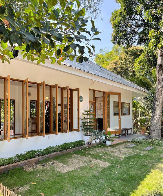 Casas de campo modernas estilo cabaña