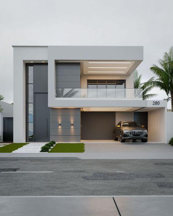 Fachadas de casas modernas