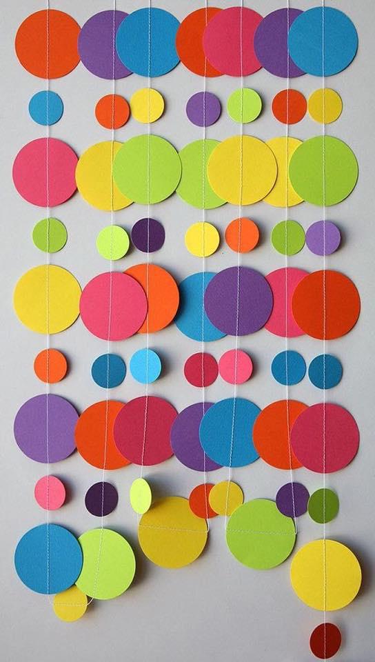 Decoraciones coloridas