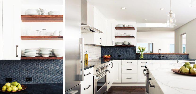 Baldas de madera cocina