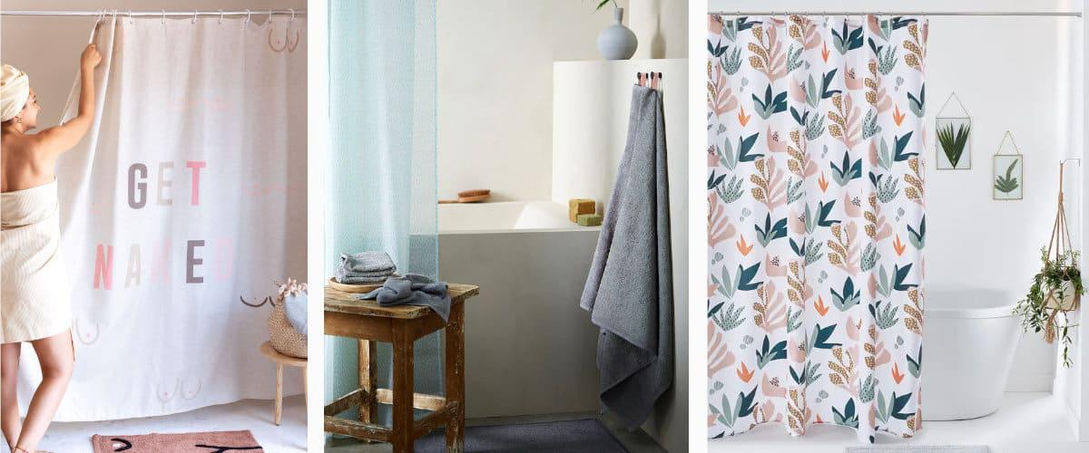 Cortinas de ba&ntilde;o 