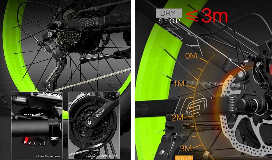 Sistema de transmisión y frenos