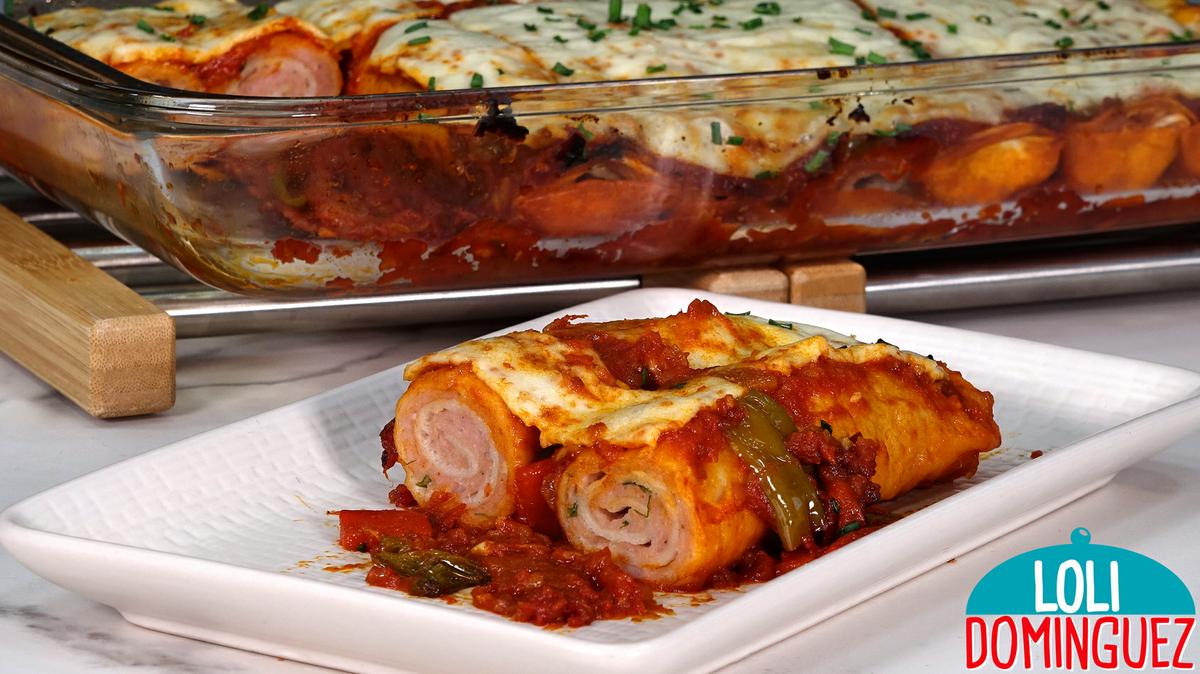 ROLLITOS DE POLLO FÁCILES, UNA RECERTA PARA SORPRENDER Y DISFRUTAR. Esta receta resulta deliciosa y además se hace super fácil, los ingredientes que se utilizan en esta receta son de tener en la despensa habitualmente