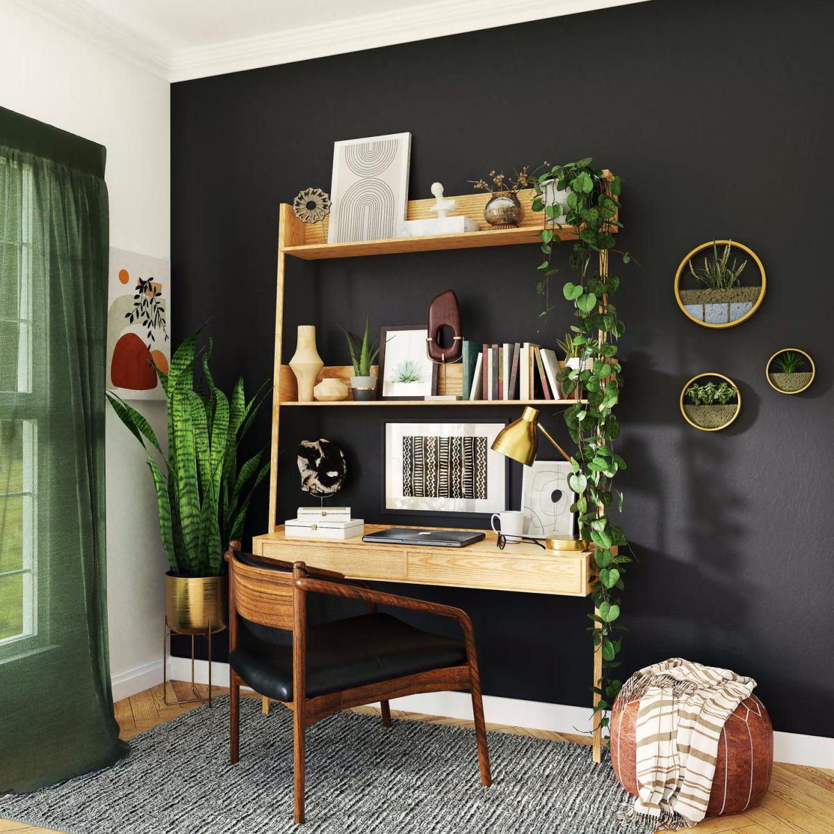 Aprovecha el glamour del color negro en la decoración sin fallar con 5 fáciles trucos 5