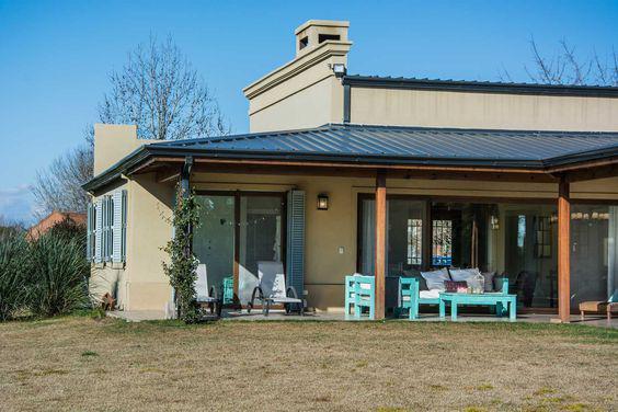 Estilos de casas clásicas y tradicionales con techo de chapa
