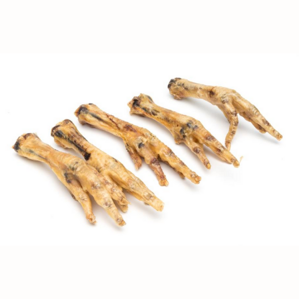 patas de pollo deshidratadas