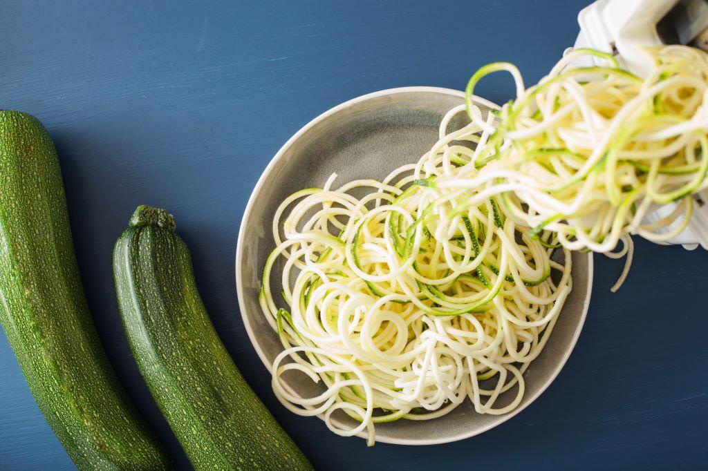 Beneficios de los espaguetis de calabacín