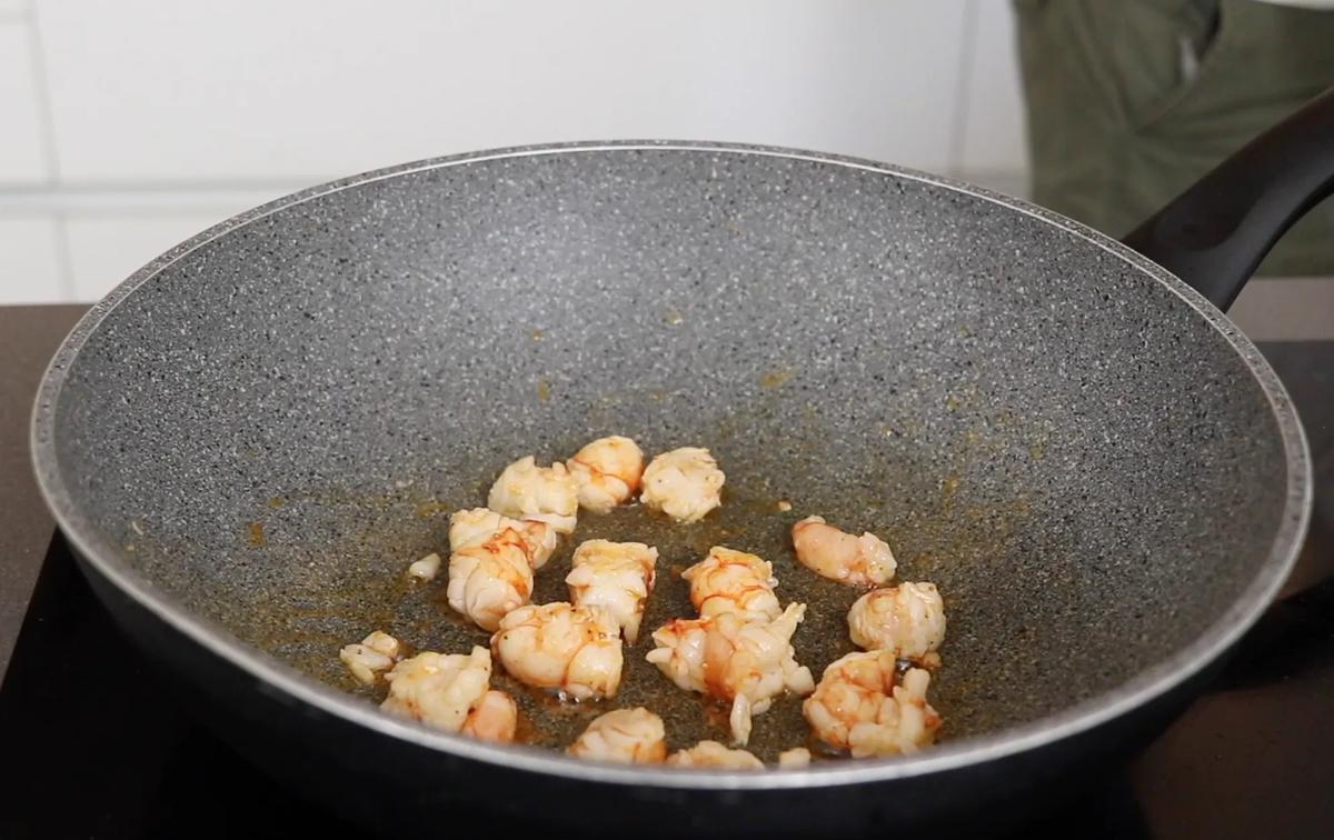 saltear gambas