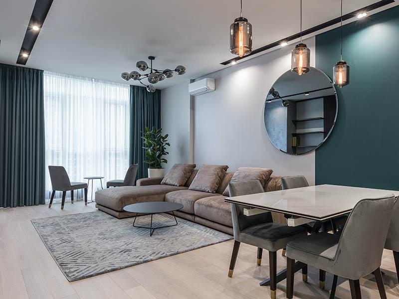 Decoración con cortinas