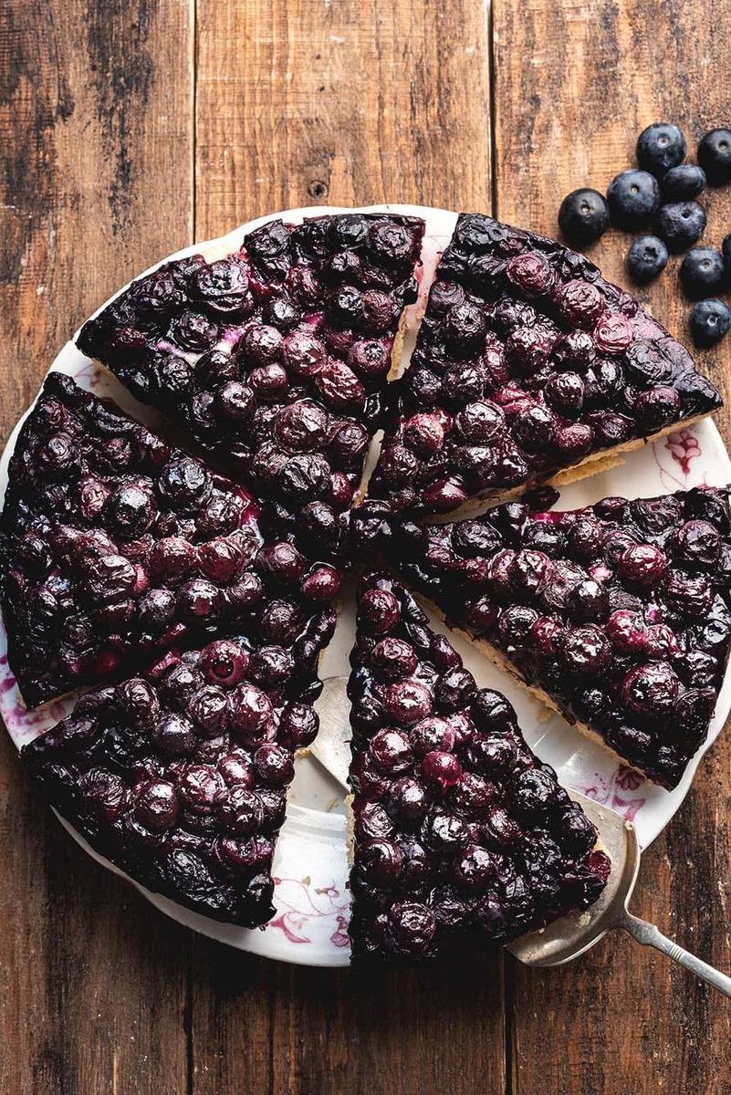 Cómo hacer pastel de arándanos