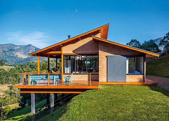 Colores para fachadas de casas de campo