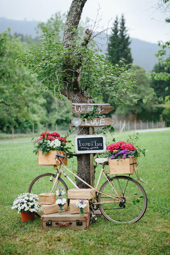 Ideas bonitas para poner carteles y señalamientos en tu boda