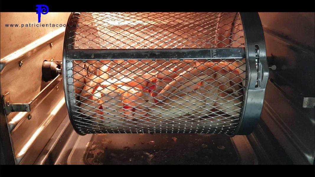 Yuca en freidora de aire sin cocer. Patricienta Cook.