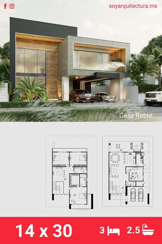 Modelos de casas grandes y modernas
