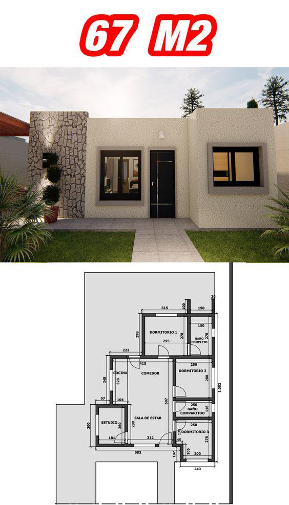 Diseños de casas pequeñas modernas
