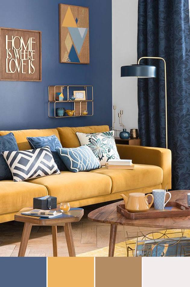 Ideas de combinaciones de colores para interior. | Decoración