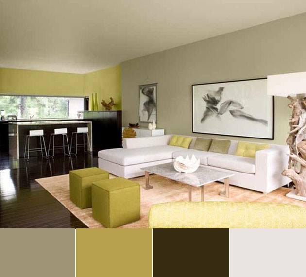 Ideas de combinaciones de colores para interior. | Decoración