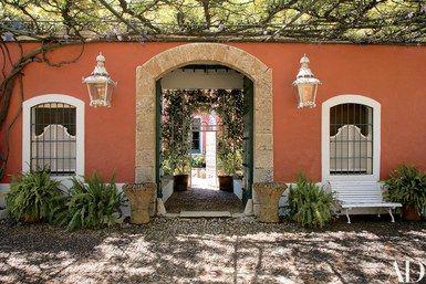 Casas de campo color café