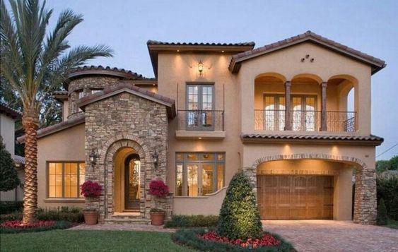 Diseños de casas de dos pisos estilo colonial