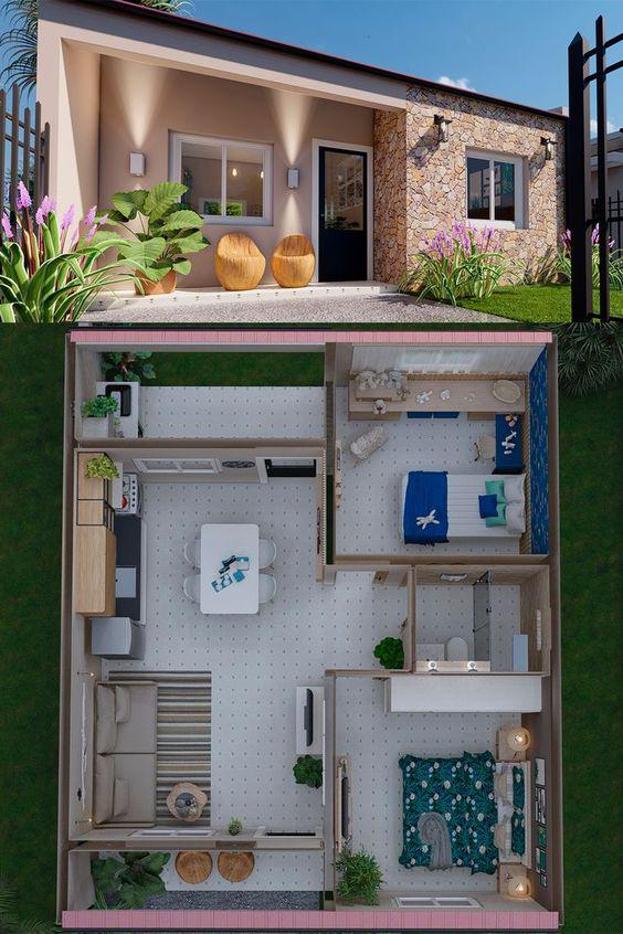 Planos para casas modernas