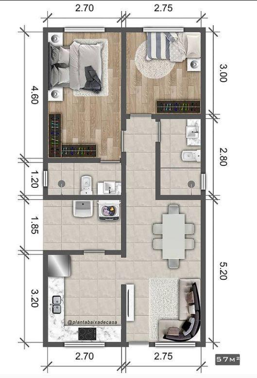 Planos para casas sencillas