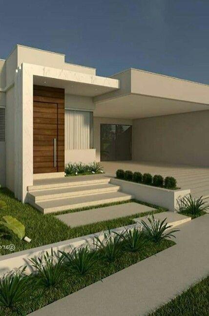 Casas pequeñas con escalera exterior