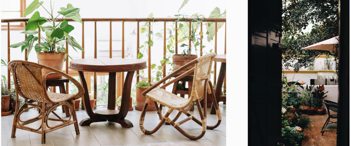 Plantas de y en diferentes alturas