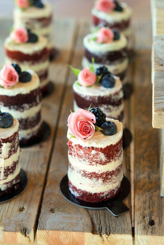 Mini postres para bodas