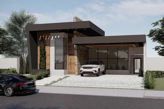 Casas modernas con cochera
